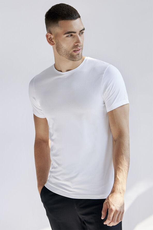 Bread & Boxers Crew-Neck 2-pack White