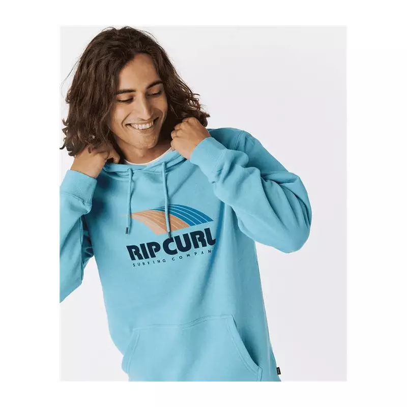 Sweat RIPCURL Hey Mama Print Hood Dusty Blue