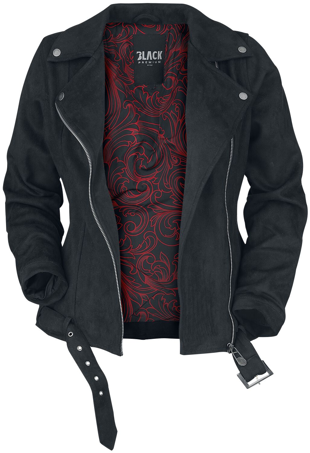 Veste en faux daim | Black Premium by EMP Veste en imitation cuir
