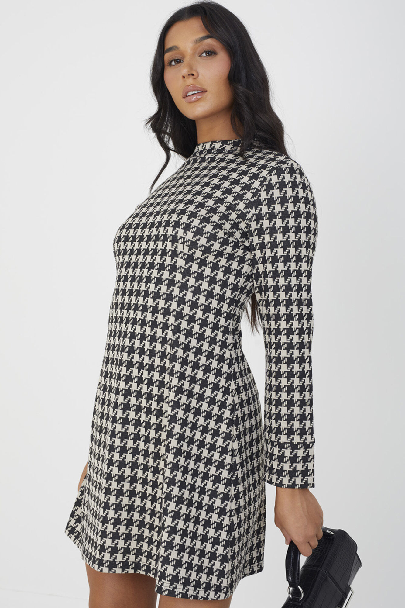 Vestido pied-de-poule