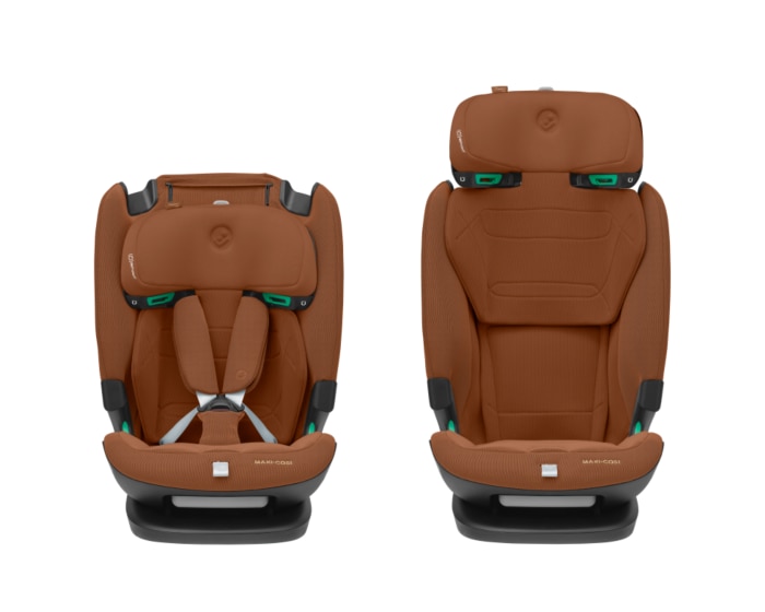 Titan Pro i-Size 15 M - 12 Y  76 - 150 cm  9 - 36 kg    G-CELL-Seitenaufprallschutz |    Easy-in-Gurtsystem |    ClimaFlow Temperaturregulierung |    AirProtect®-Sicherheitskissen |