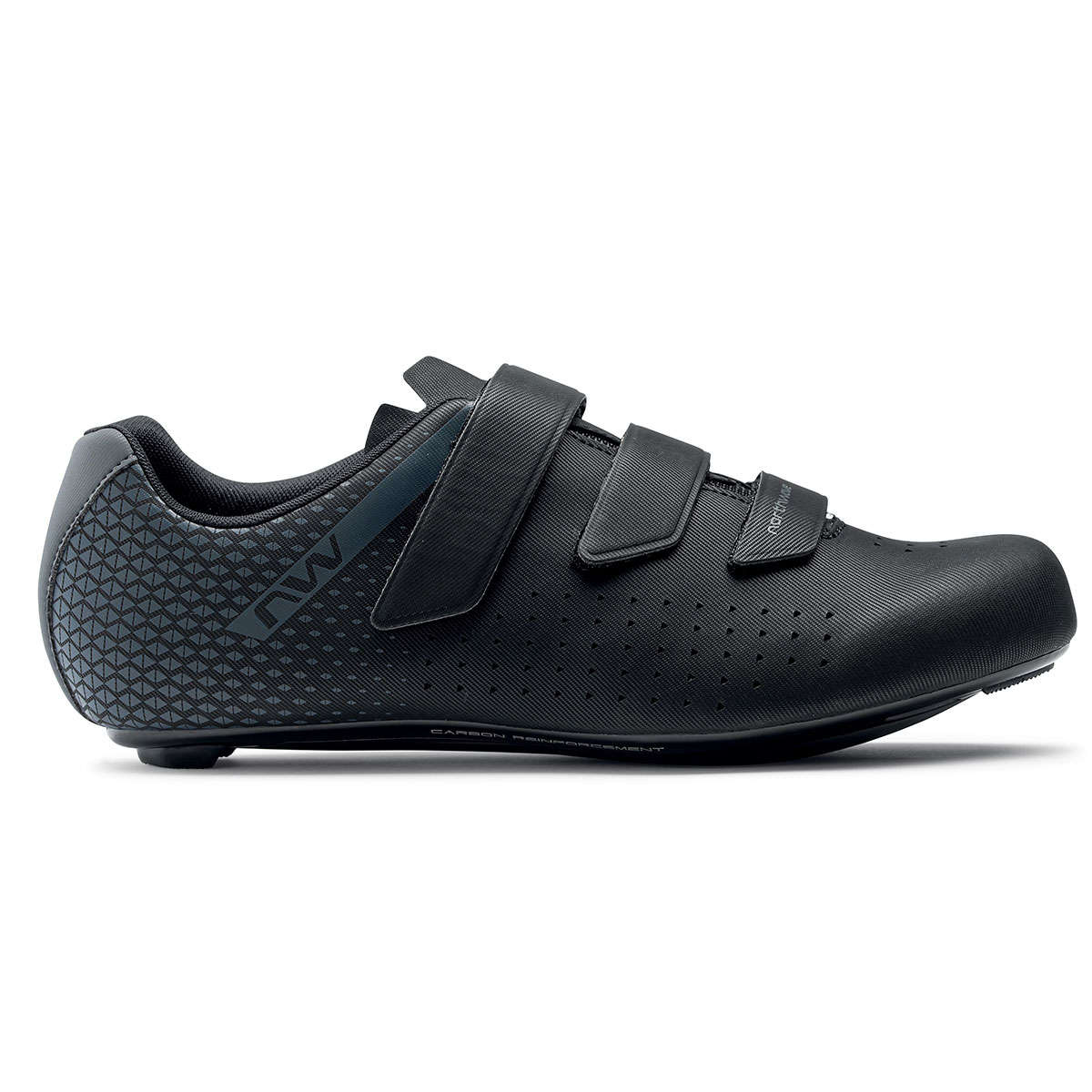 Northwave Core 2 Wielrenschoenen Zwart/Grijs Heren