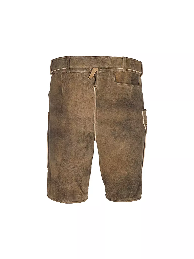 GWEIH & SILK Lederhose ARNOLD  hellbraun