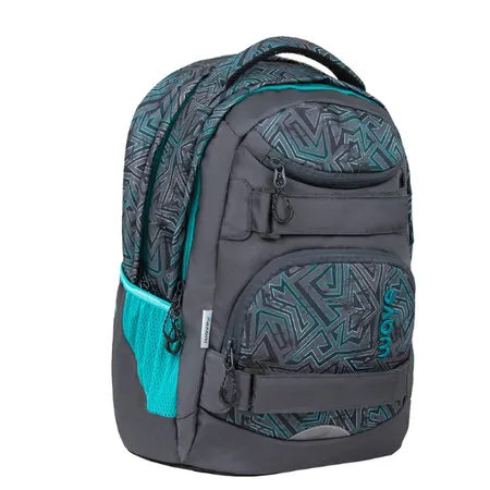 Belmil Schulrucksack Wave Infinity Move Chaos Lagoon