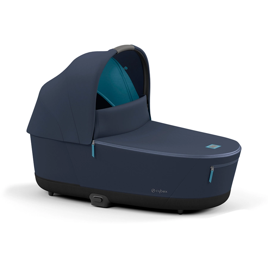 cybex PLATINUM Kombikinderwagen Priam Chrome Brown Dark Navy Conscious Collection
