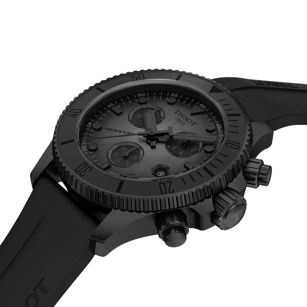 Tissot Seastar 1000 Chronograph 38mm Schwarz