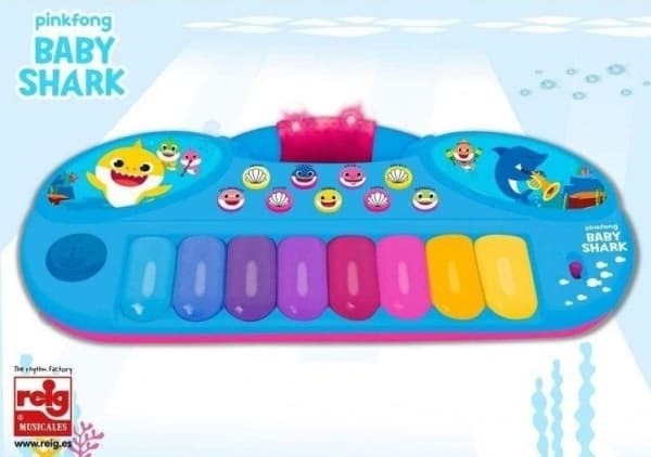 Reig Musicales Baby Shark REIG elektronisk orgel