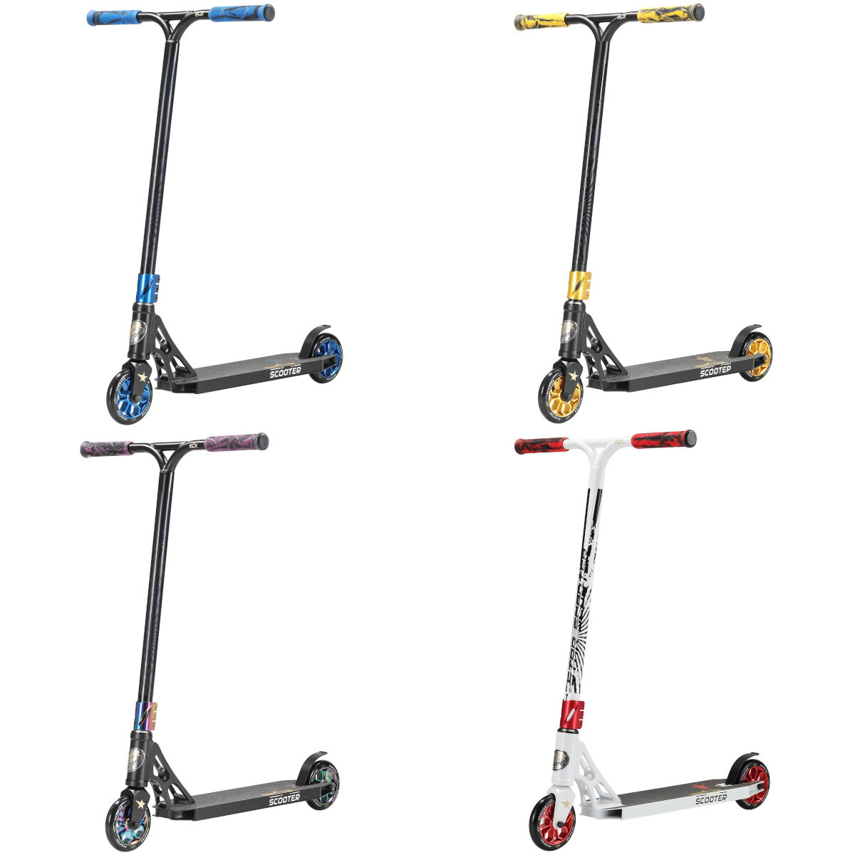 Star Trademarks Star Scooter Roller Alu Professional HIC 120mm