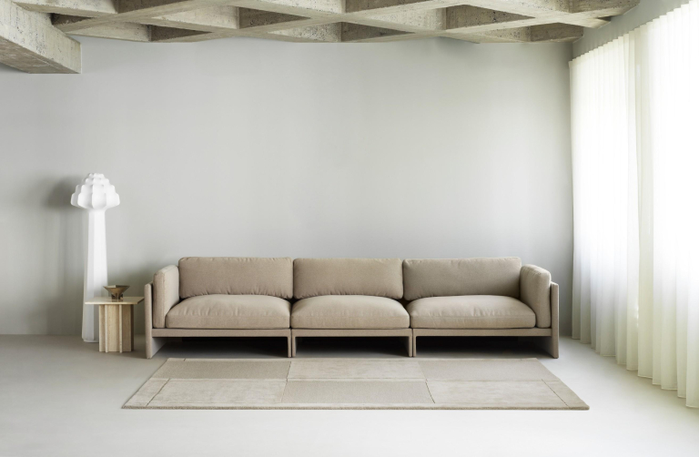 Normann Copenhagen Level vloerkleed 170x240 Light Yellow