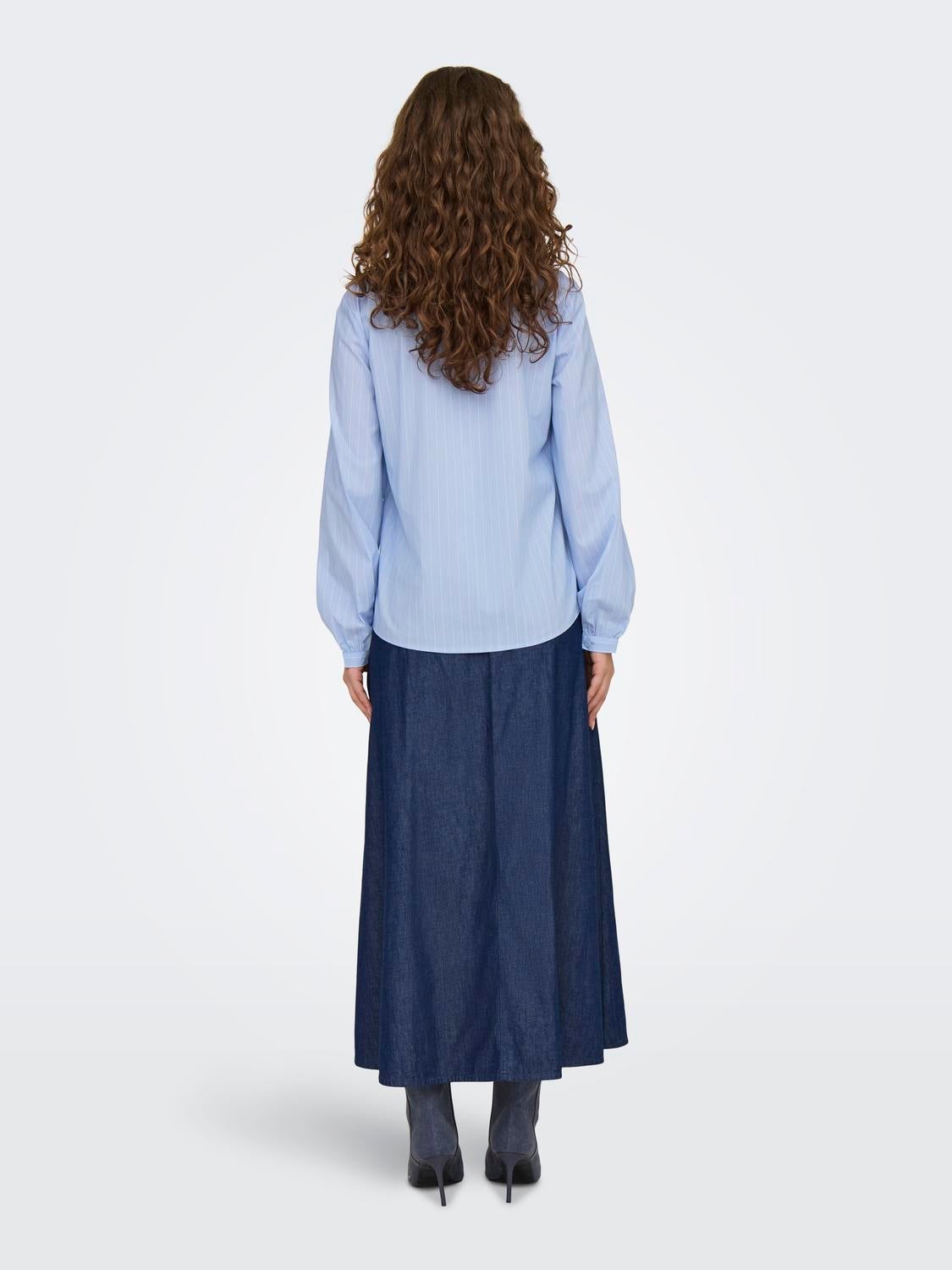 JDYMIO Hemd Cashmere Blue