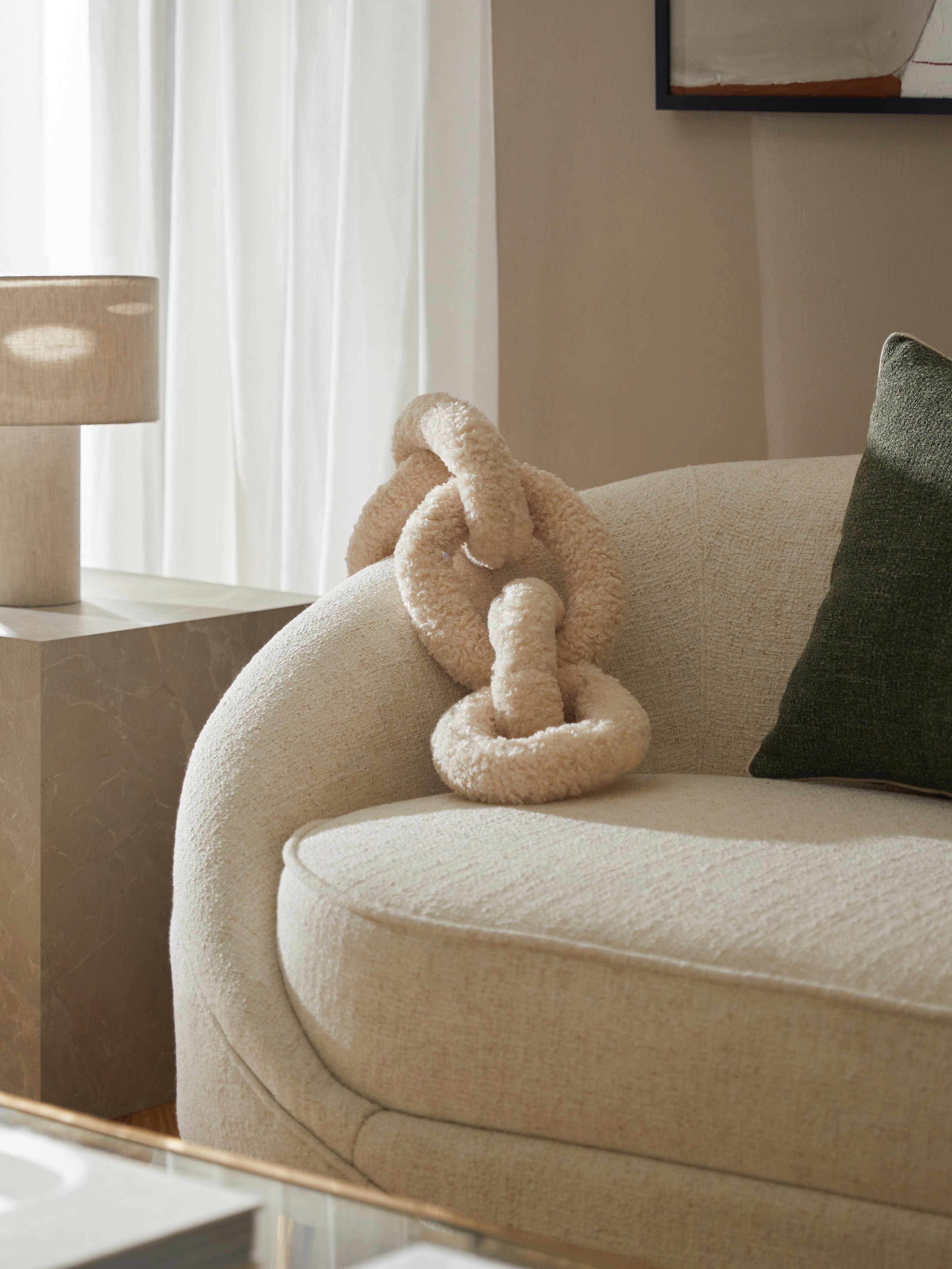 Teddy kussen Chain Dotty