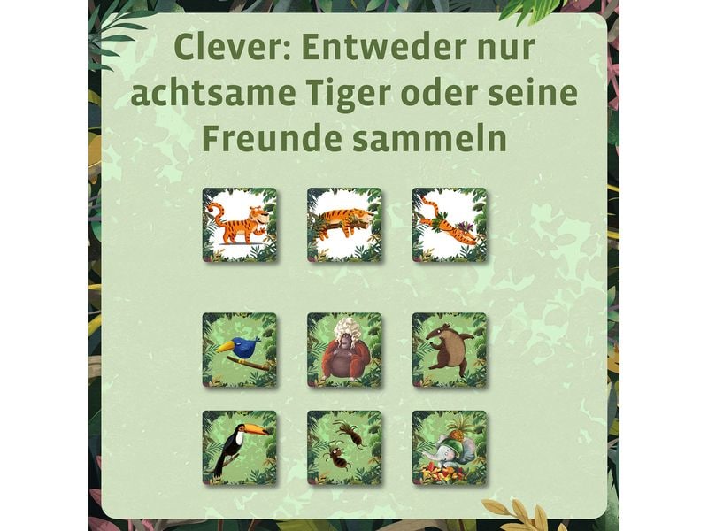 Kosmos Kinderspiel Der achtsame Tiger -DE- Tierisch spannendes Merkspiel