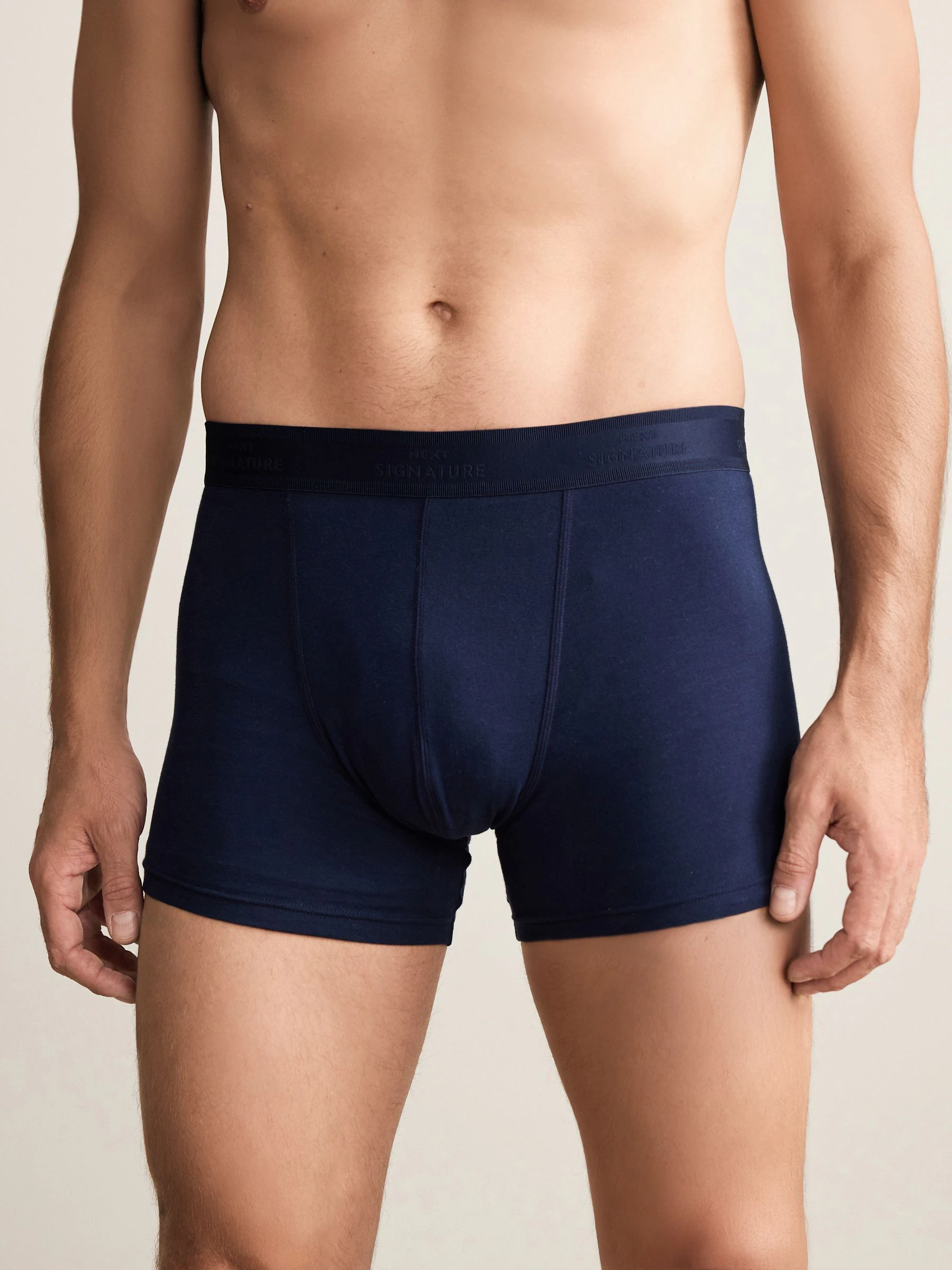 Blauw - Signature Comfort Zachte Boxershorts