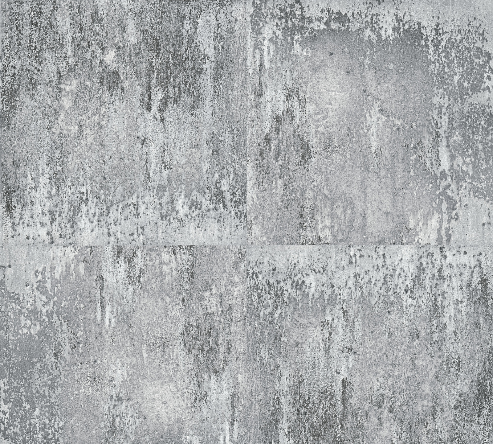 Vliestapete - MATERIAL - Stahlwand - grau-schwarz-metallic - 10 Meter