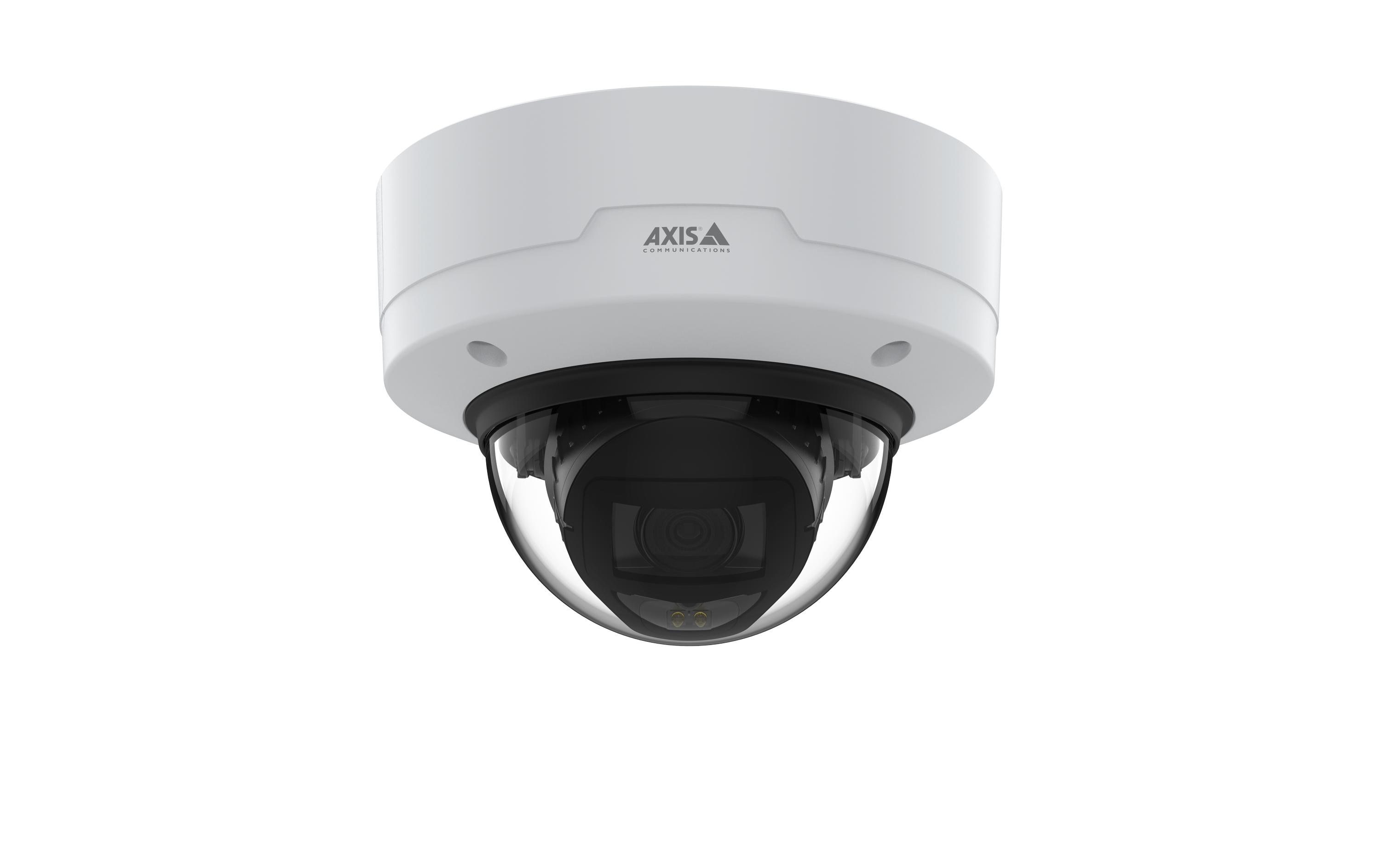 Netzwerkkamera P3267-LVE Mic mit integriertem Mikrofon<br>Dome-Kamera mit 5MP für den Aussenbereich mit Varifokalobjektiv, IR und Deep Learning