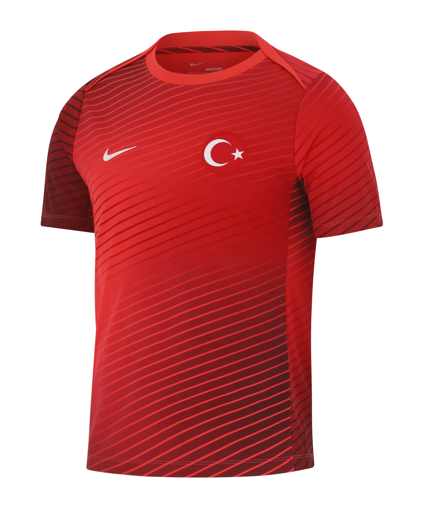 Nike Türkei Academy Pro T-Shirt EM 2024 Rot Weiss F611