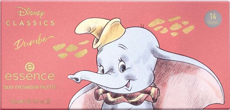Essence Disney Classics Dumbo Silky Eyeshadow Palette 02 Make A Splash 16,8g