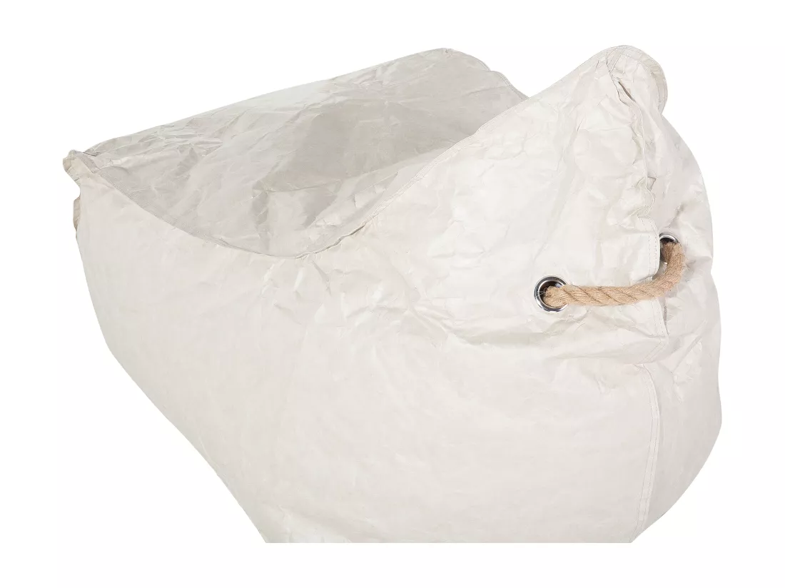 Pouf poire 200 L DROP 63 cm 75 cm Beige clair