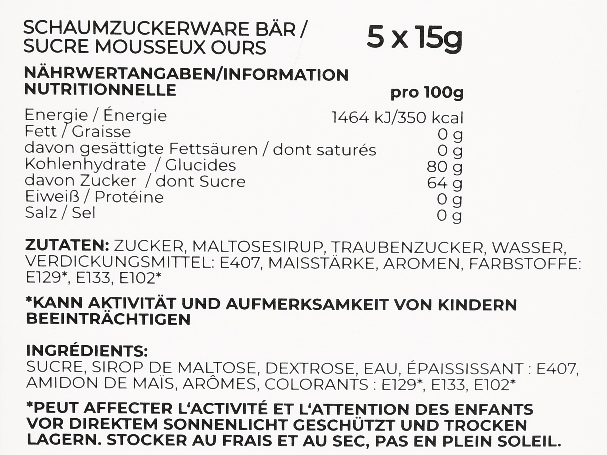 creme, 5 Stück