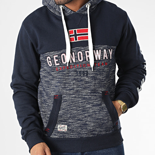Sweat Capuche Ferato Bleu Marine
