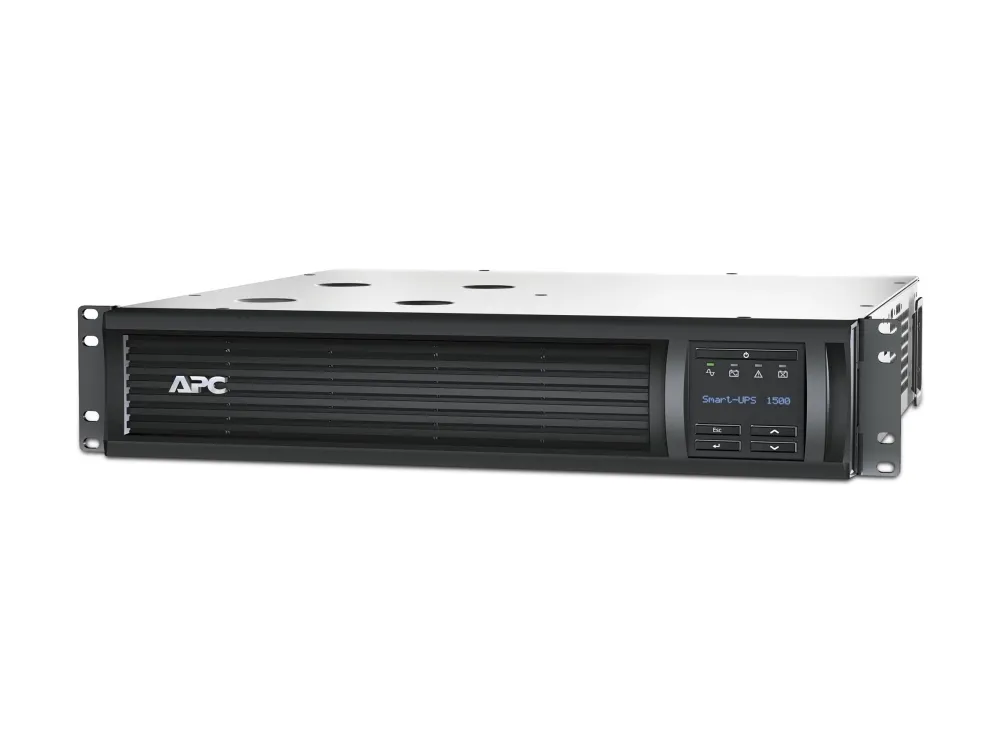 APC Smart-UPS 1500VA LCD RM - UPS (rackversion) - AC 230 V - 1000 Watt - 1500 VA - Ethernet, RS-232, USB - output-stikforbindelser: 4 - 2U - sort - med APC UPS Network Management Card - for P/N: AR4018SPX432, AR4024SP, AR4024SPX429, AR4024SPX431, AR4