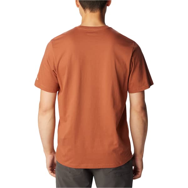 T-shirt randonnée COLUMBIA ROCKAWAY RIVER OUTDOOR SHORT SLEEVE SHIRT AUBURN/BEARLY STROLL