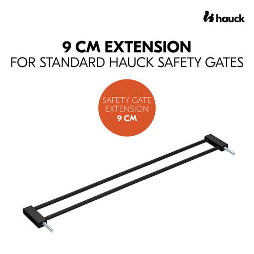 Extension pour barrière de sécurité 9 cm - black - HAUCK