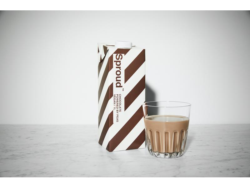 Sproud Chocolate Drink powered by peas 6 x 1 l Leckeres Erbsengetränk mit Protein