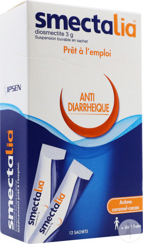 Smectalia Caramel Cacao Suspension Buvable 12 Sachets