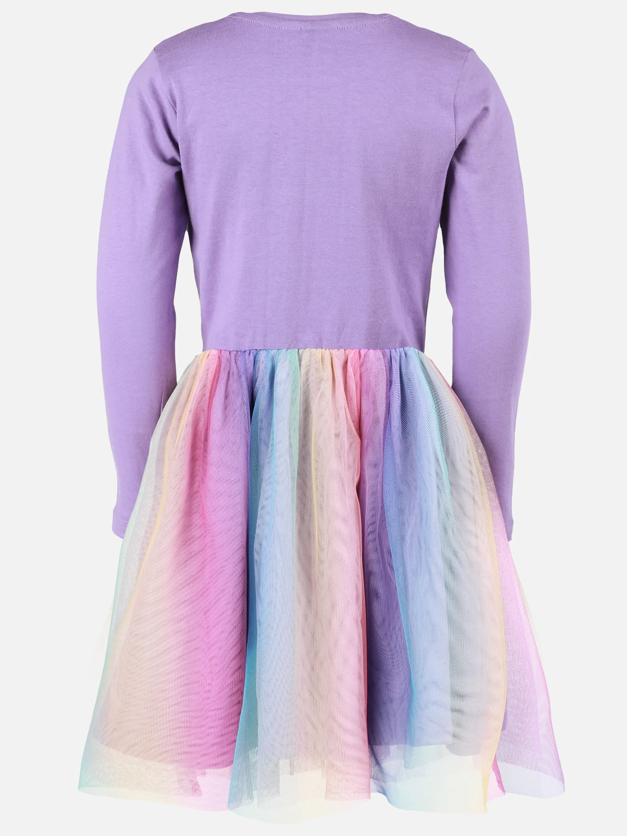 Mädchen Kleid mit Frozen Motiv und Tüllbesatz
