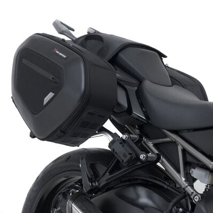 Sacoches cavalières SW-MOTECH PRO BLAZE H AVEC SUPPORT (2 x 20 litres) - Noir