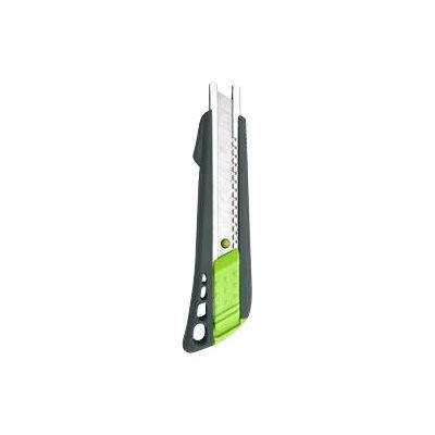 Wonday - Cutter rétractable 18 mm - gris et vert