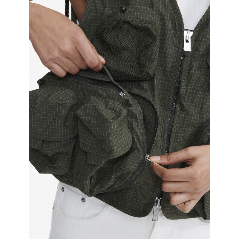 Gilet sans manches multipoches - Veste sans manches femme