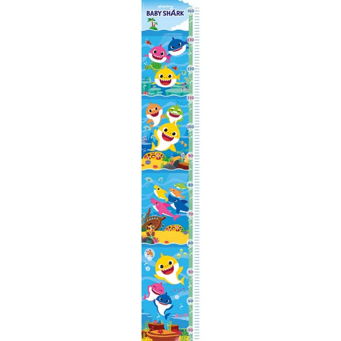Baby Shark - Puzzle-Messlatte - 30 Teile