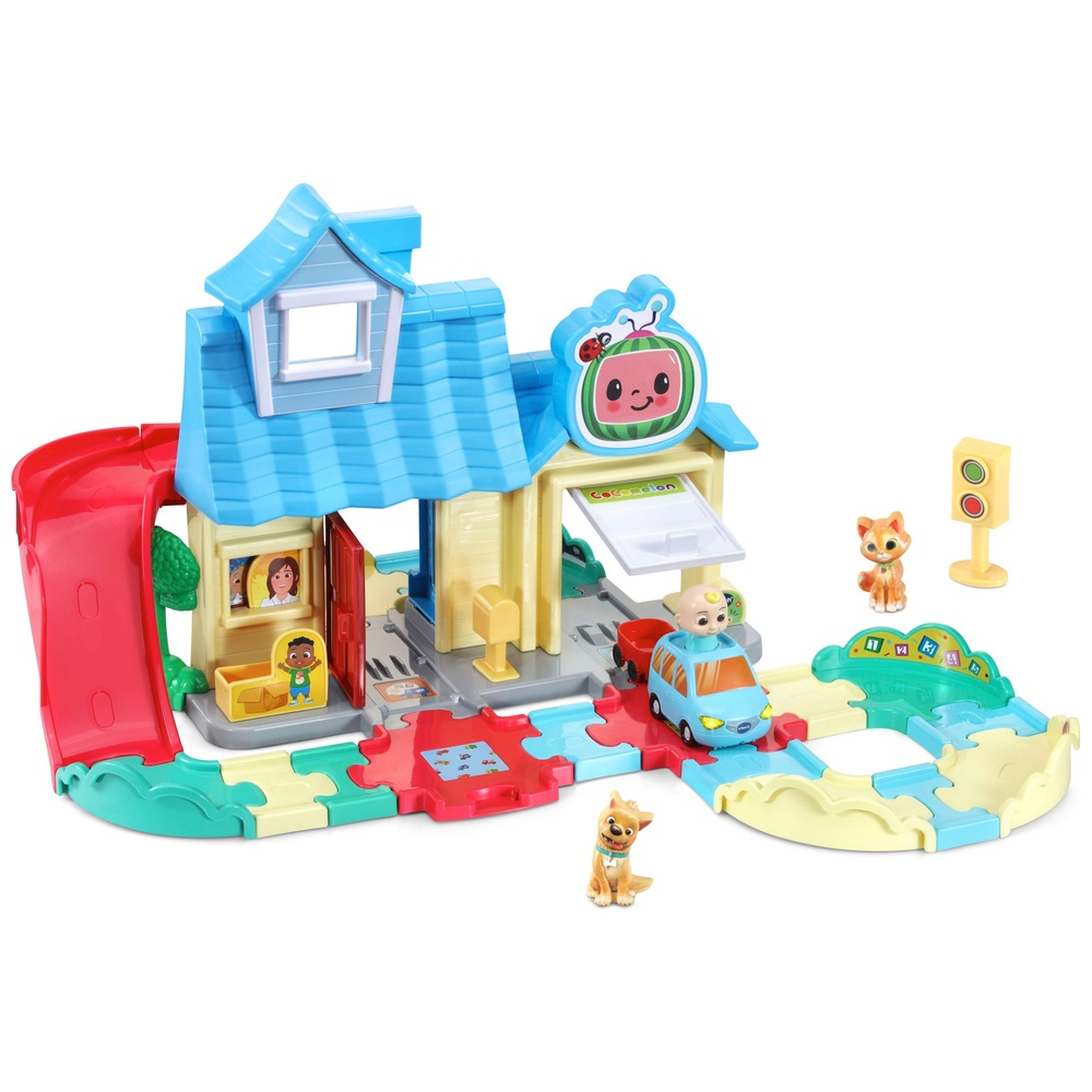 VTech Toot-Toot Drivers CoComelon JJ's House Track Set