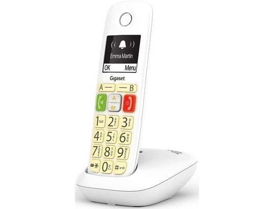 GIGASET - Téléphone sans fil E290 BLANC