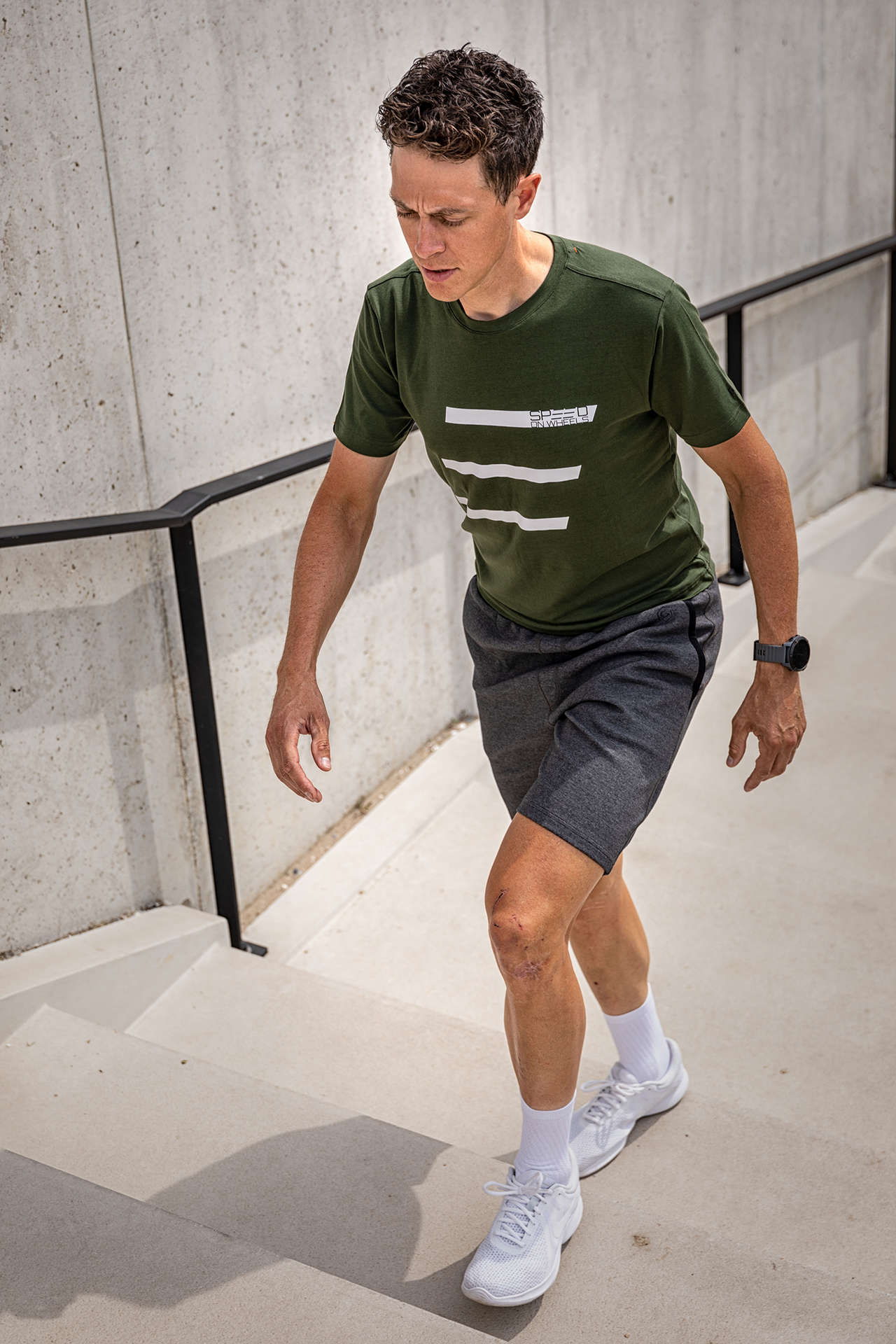 FUTURUM Tech Shorts SPEED ON WHEELS Dark Grey