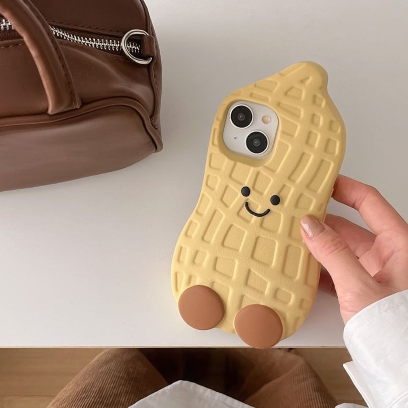 Fonekase - Peanut telefoonhoesje - iPhone 16 Pro Max / 16 Pro / 16 Plus / 16 / 15 Pro Max / 15 Pro / 15 Plus / 15 / 14 Pro Max / 14 Pro / 14 Plus / 14 / 13 Pro Max / 13 Pro / 13 / 13 Mini