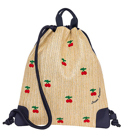 Jeune Premier Turnbeutel - City Bag - Raffia Cherry