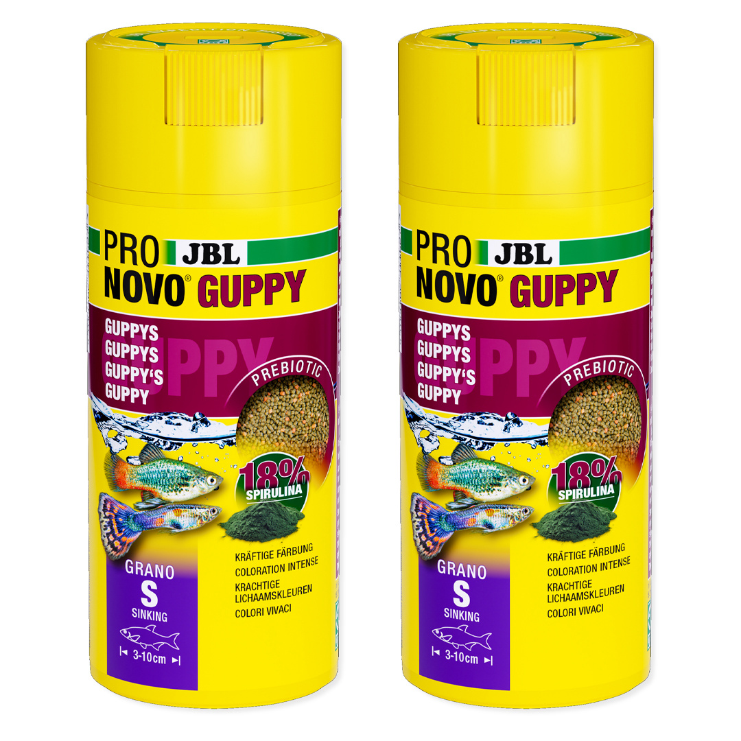 JBL Pronovo Guppy Grano S 250ml Click x2  | Visvoer