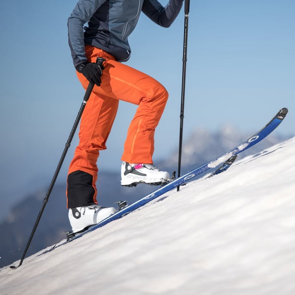 Pantalon ski de randonnée AYAQ NUNATAK HYBRID PANTS W ORANGE SUNRISE