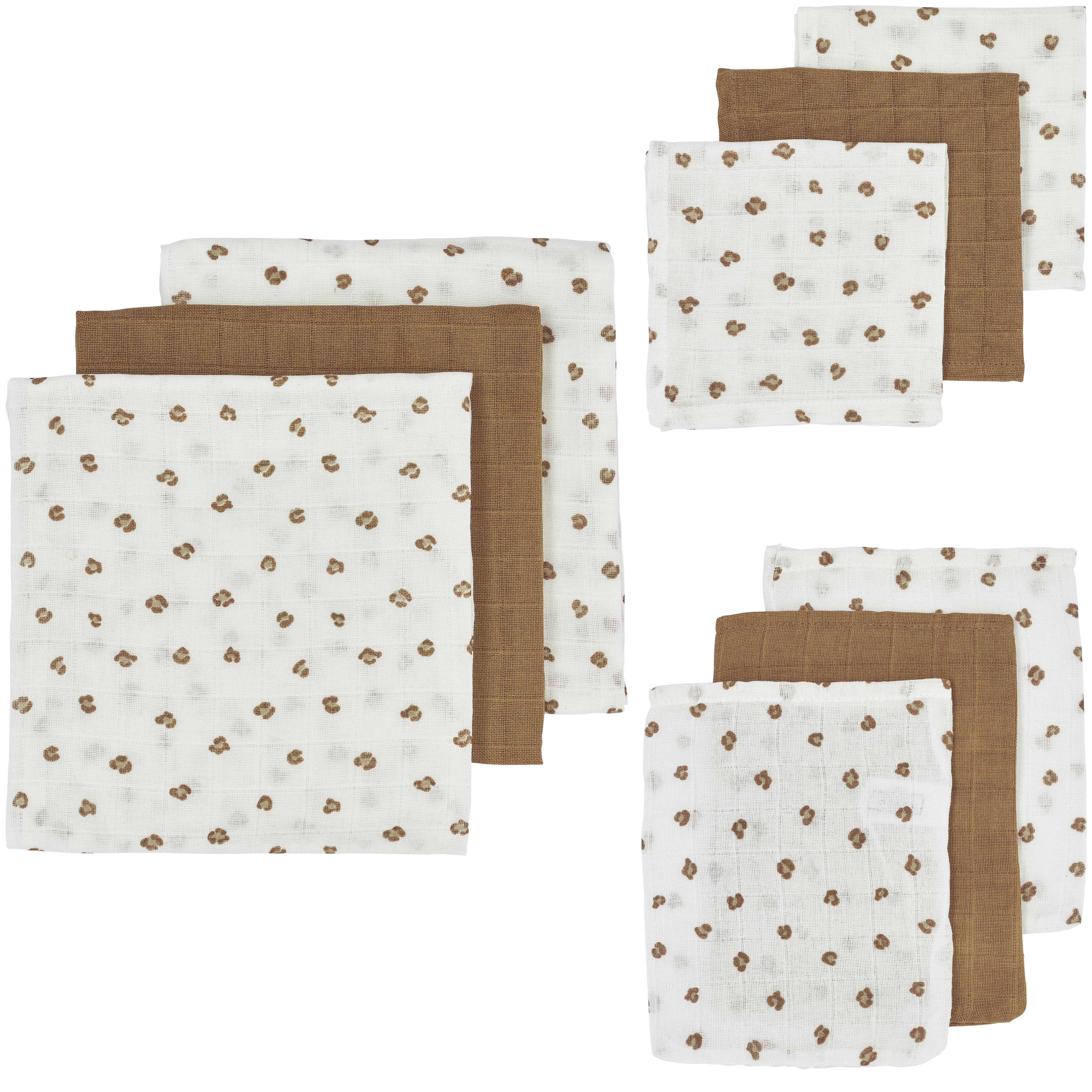 Meyco hydrofiele starterset Mini Panther - set van 9 Toffee