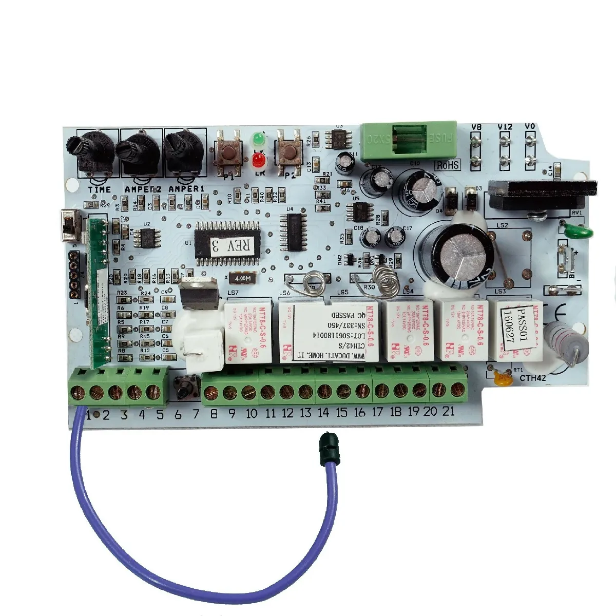 Pack CTH42 Carte électronique + Télécommandes Ducati