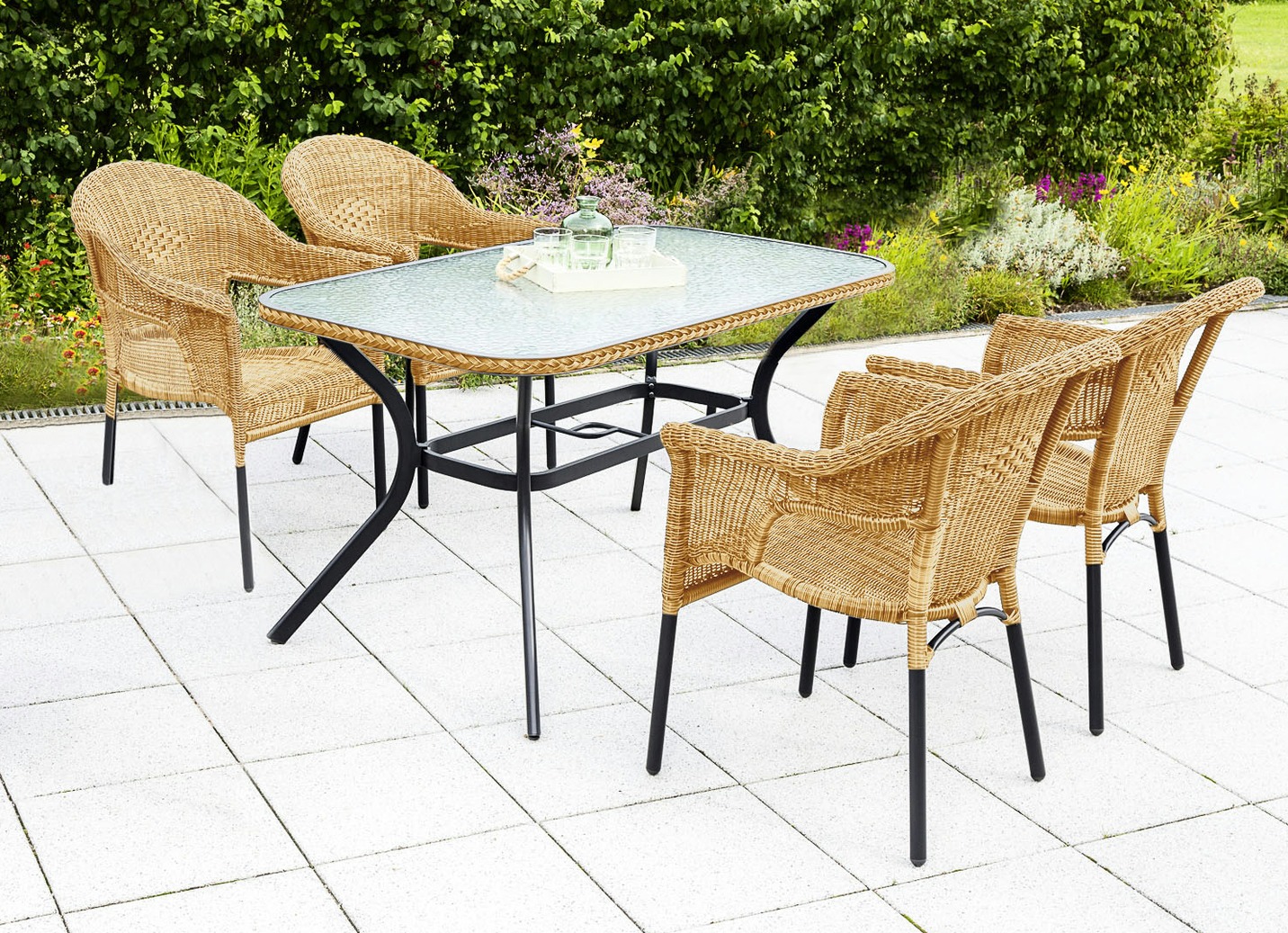 Ravenna Gartenmöbel-Set, 5-teilig