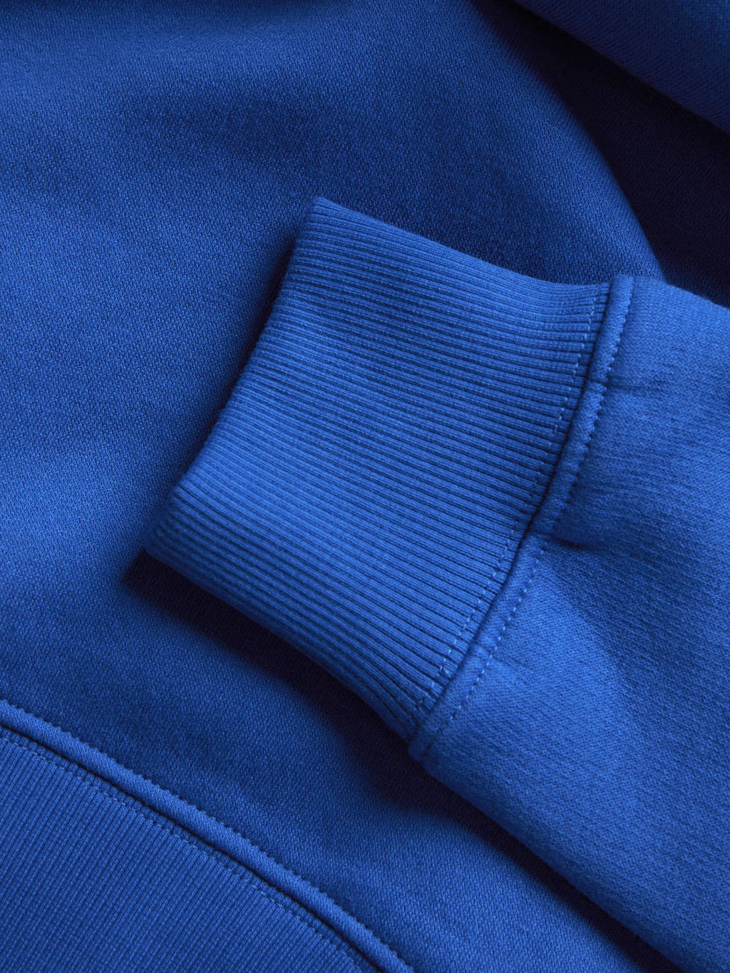 JACK & JONES sweater JCOMOUNTAIN met printopdruk hardblauw
