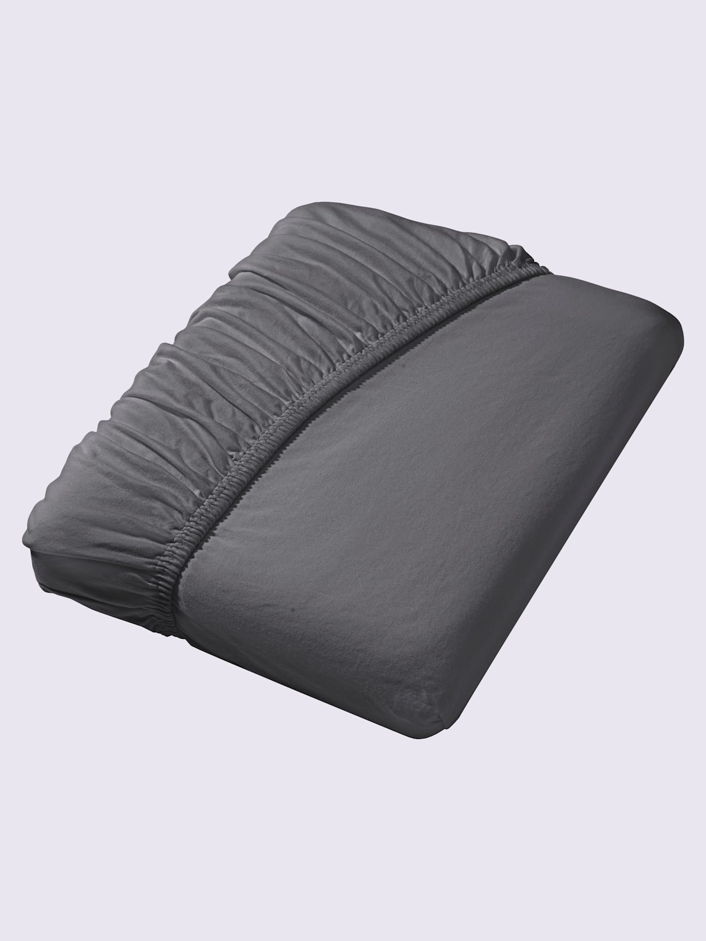 Drap-housse jersey fin maco à repassage superflu
