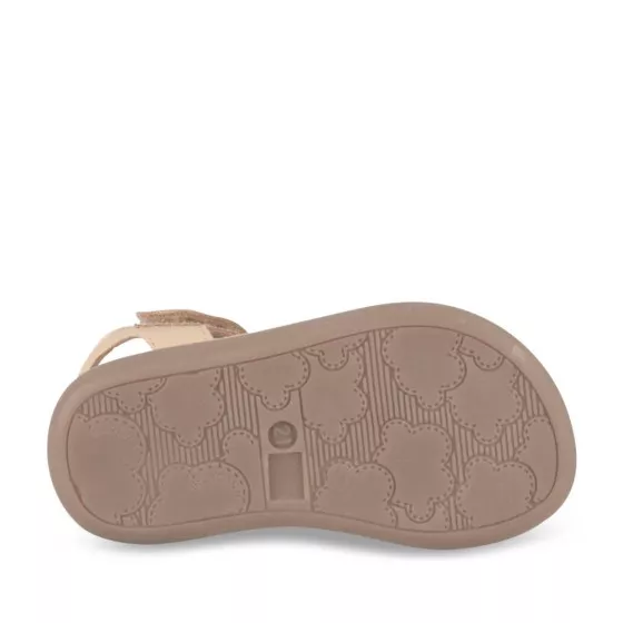 Sandales BEIGE FREEMOUSS GIRL CUIR