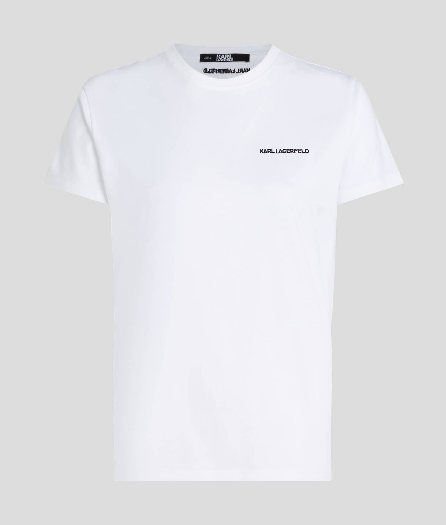 T-SHIRT À LOGO KARL LAGERFELD - Blanc
