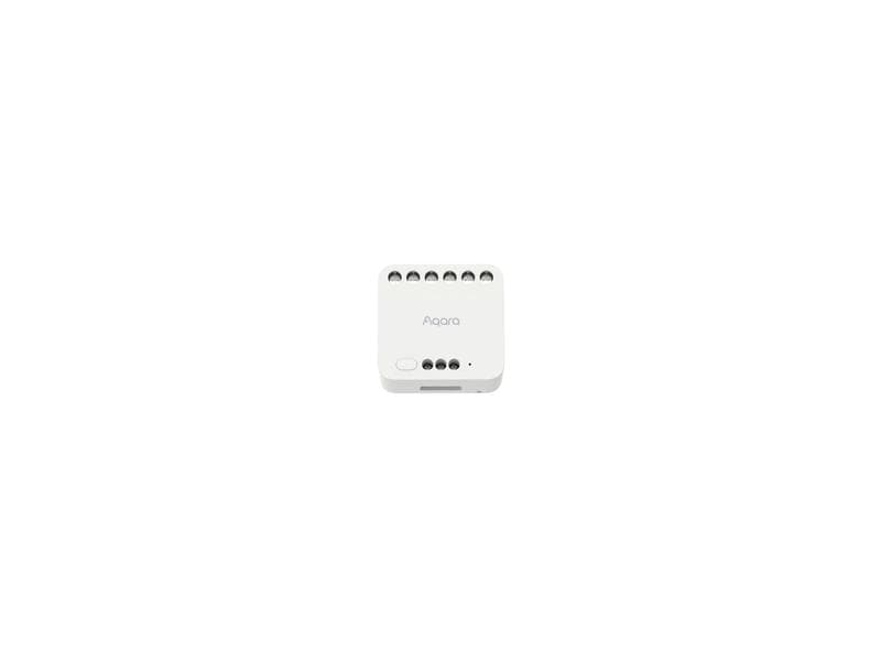 Aqara Dual Relay Module T2 Weiss, 100-250 V, 10A 50/60 Hz Zigbee 3.0 Doppelkanal-On/Off-Modul