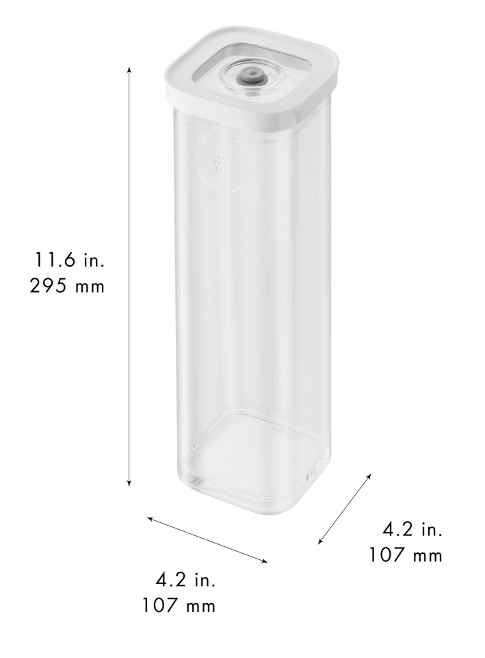 Zwilling - Fresh & Save, CUBE Opbevaringsboks - gennemsigtig-hvid - 4S